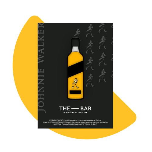 Pin metálico Johnnie Walker Black