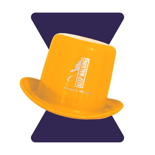 Jigger Medidor de Sombrero Johnnie Walker