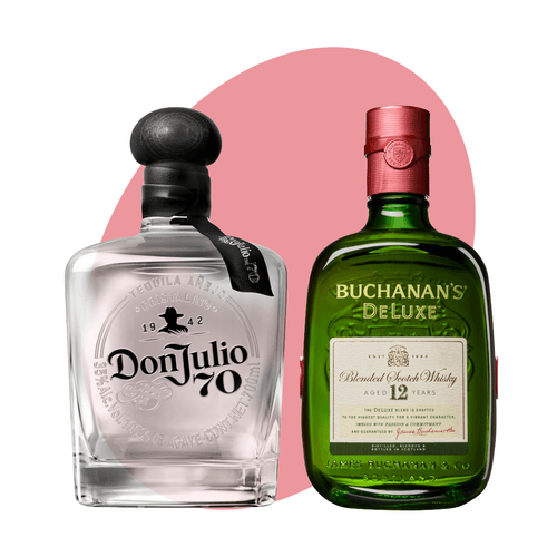 Combo: Don Julio 70 y Buchanan’s Deluxe 12 años