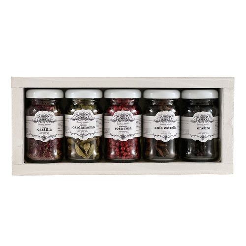 Botánicos Gin &Tonic - Caja Madera (5 Frascos)