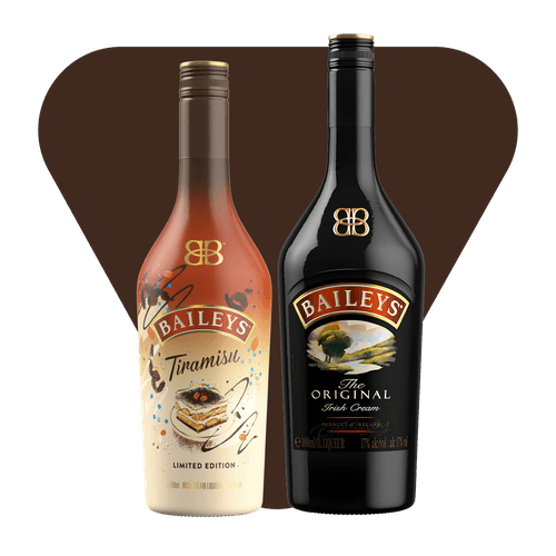 Crema de Whisky Baileys Original 700 ml + Baileys Tiramisú 700ml