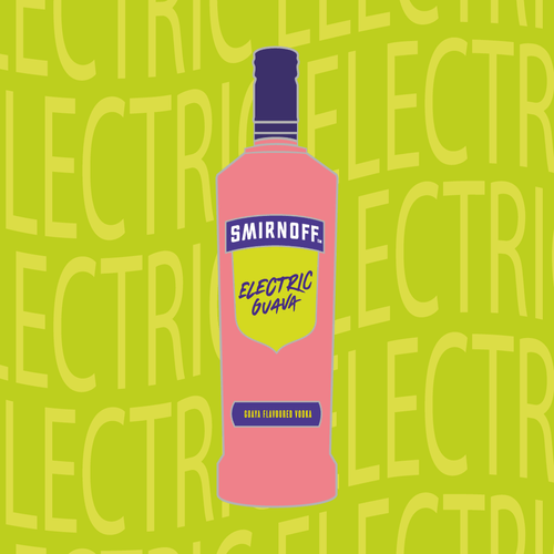 Pin metálico Smirnoff Electric Guava