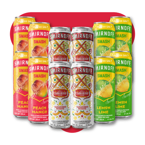 12 Pack Smirnoff Smash