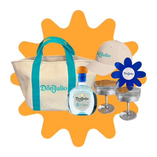 Combo: Tequila Don Julio Blanco 700ml + Kit margaritas
