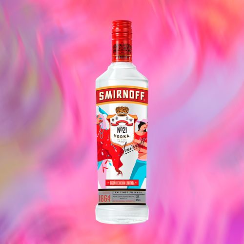 Vodka Smirnoff No.21 1L Pride Edition - Unidxs en orgullo