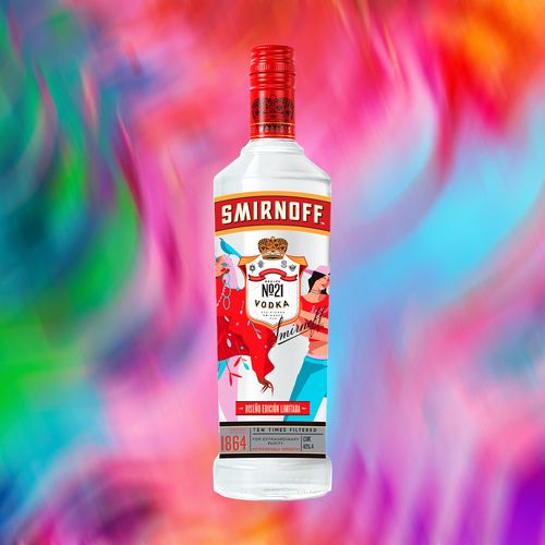 Vodka Smirnoff No.21 1L Pride Edition - Unidxs en orgullo