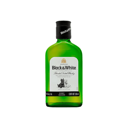 Whisky Black & White 200 ml